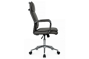 Кресло руководителя RV Chair DIL 6018H Серая экокожа фото